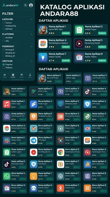 andara88 | Indeks Aplikasi Populer & Kanal Uji Terlengkap