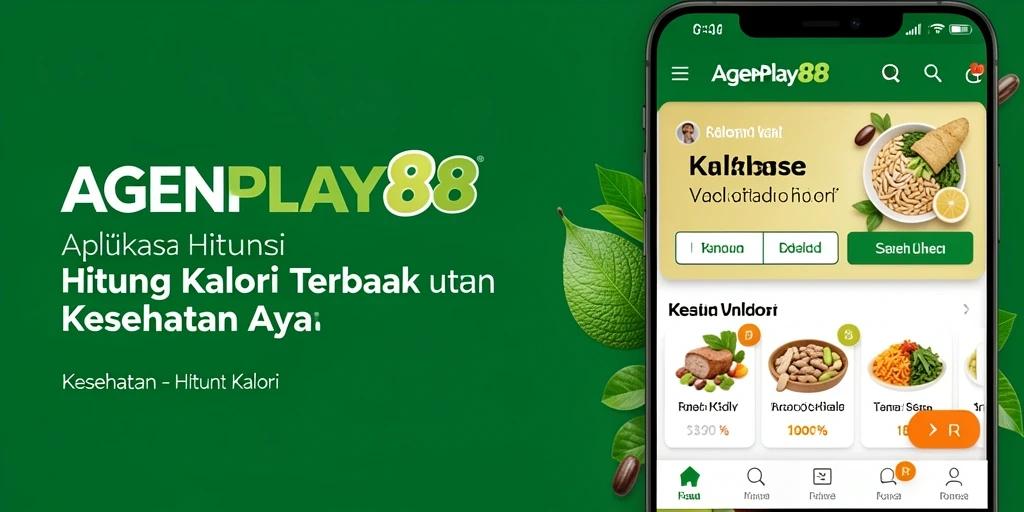 Antarmuka AGENPLAY88 yang menarik untuk menghitung kalori.