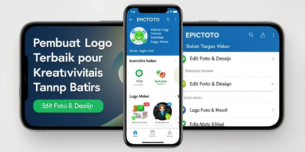 Antarmuka EPICTOTO yang memudahkan pembuatan logo yang menarik.