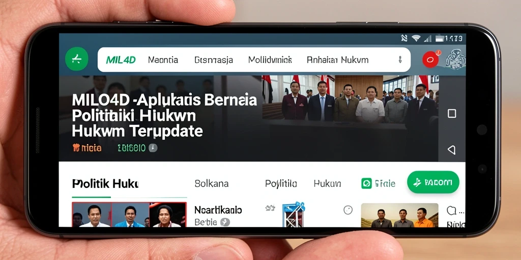 Antarmuka aplikasi MILO4D yang modern dan informatif.